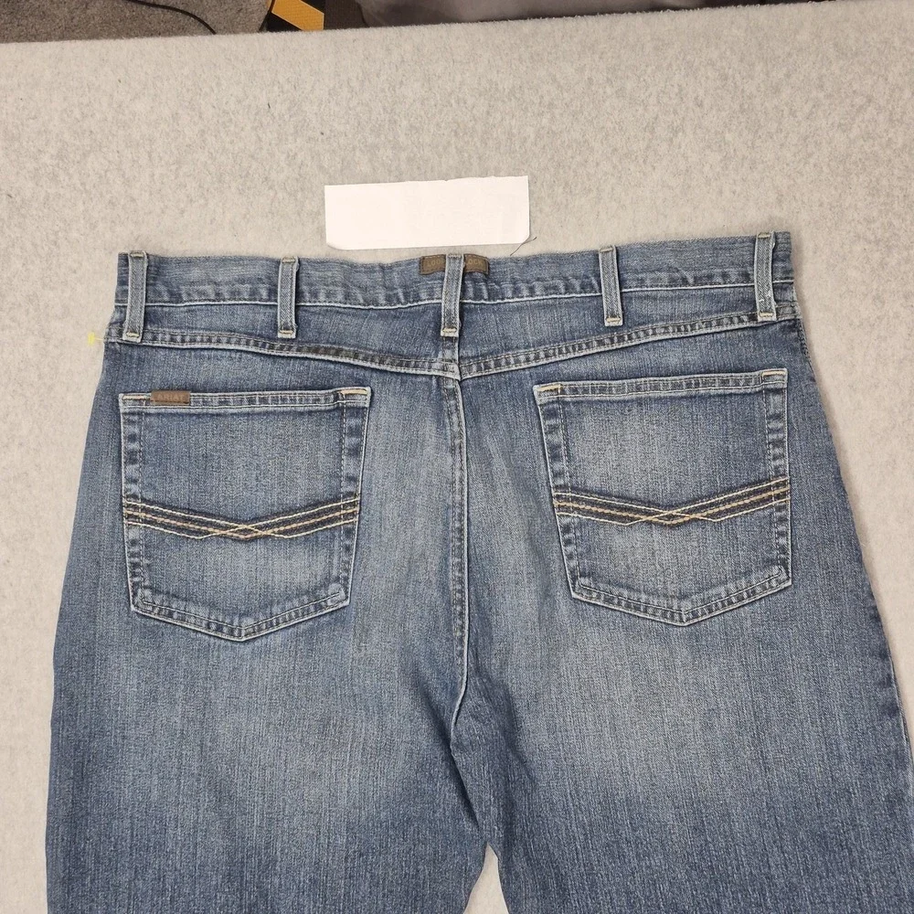 Ariat Men Jeans 38X34 Blue Denim M4 Bootcut Relaxed 33